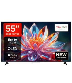 TCL 55T6C 55" QLED 4K Smart TV – Brilliant QLED Entertainment