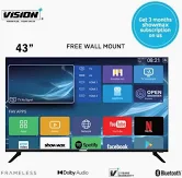 Vision Plus 43-Inch Android Smart TV
